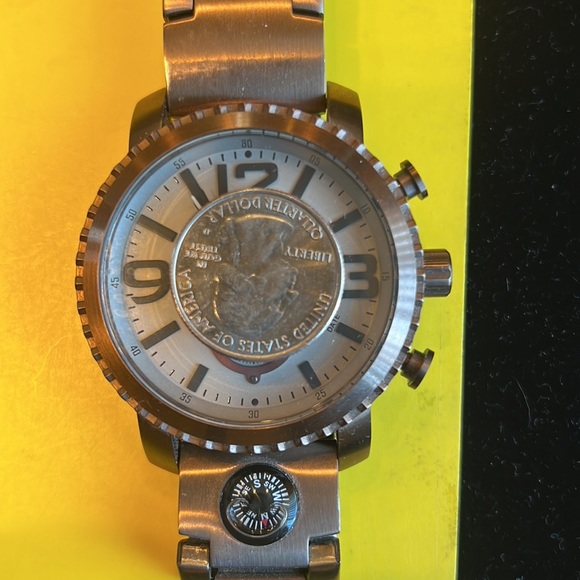 Fossil Watch! Bronze! Big face! - Picture 5 of 10